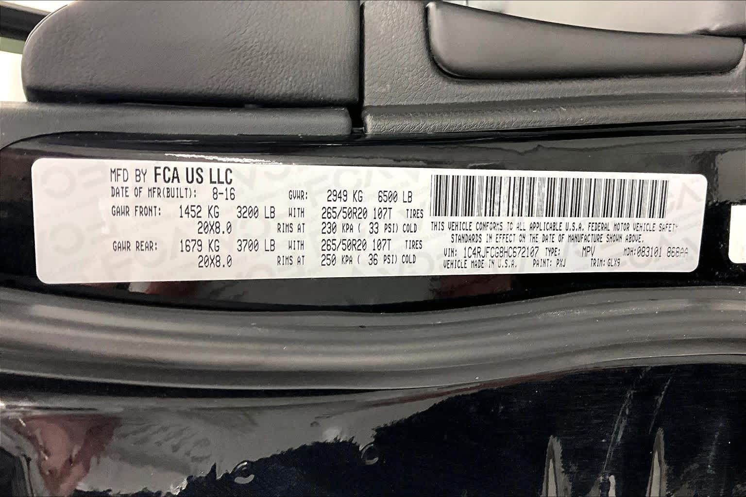 Thumbnail: 2017 Jeep Grand Cherokee - 30