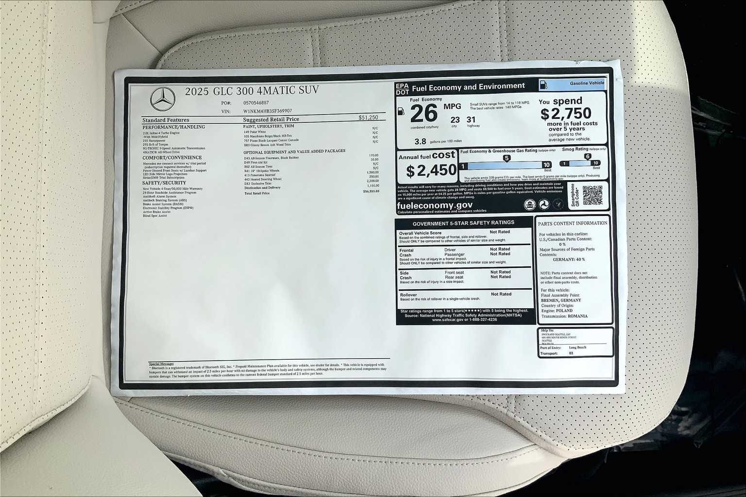 Thumbnail: 2025 Mercedes-Benz GLC - 26