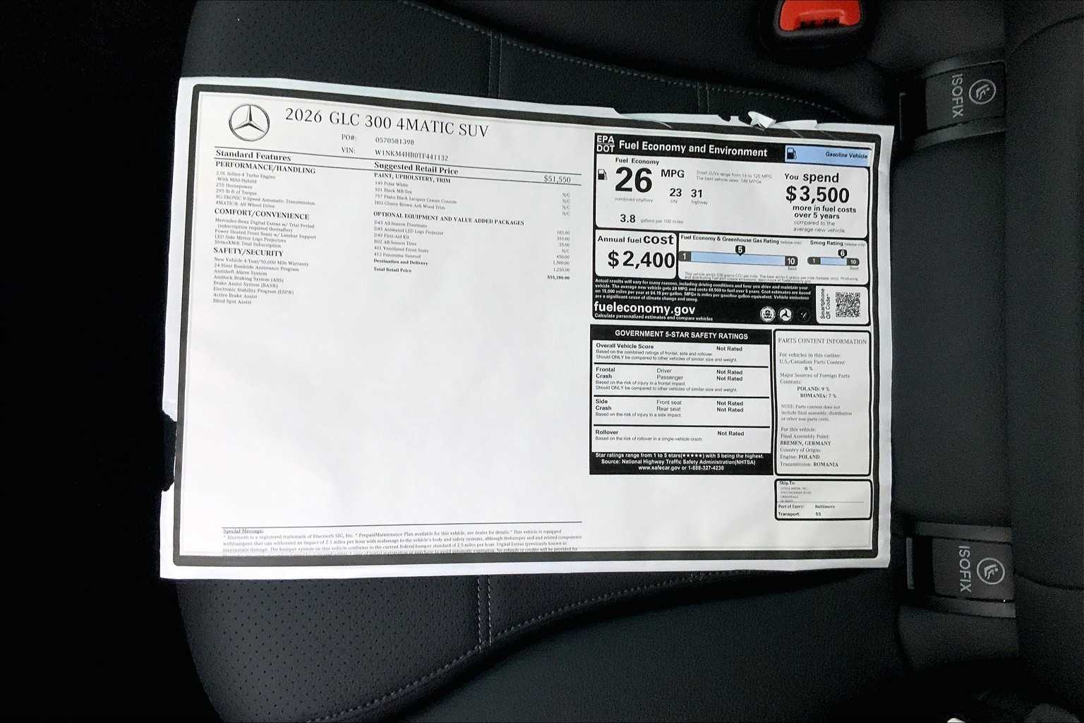 Thumbnail: 2026 Mercedes-Benz GLC - 26