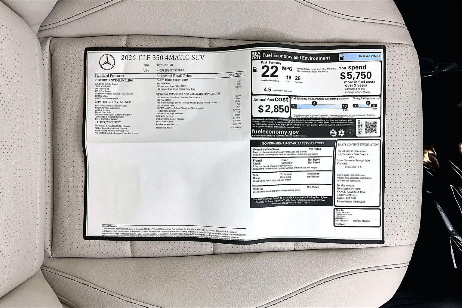 Thumbnail: 2026 Mercedes-Benz GLE - 25