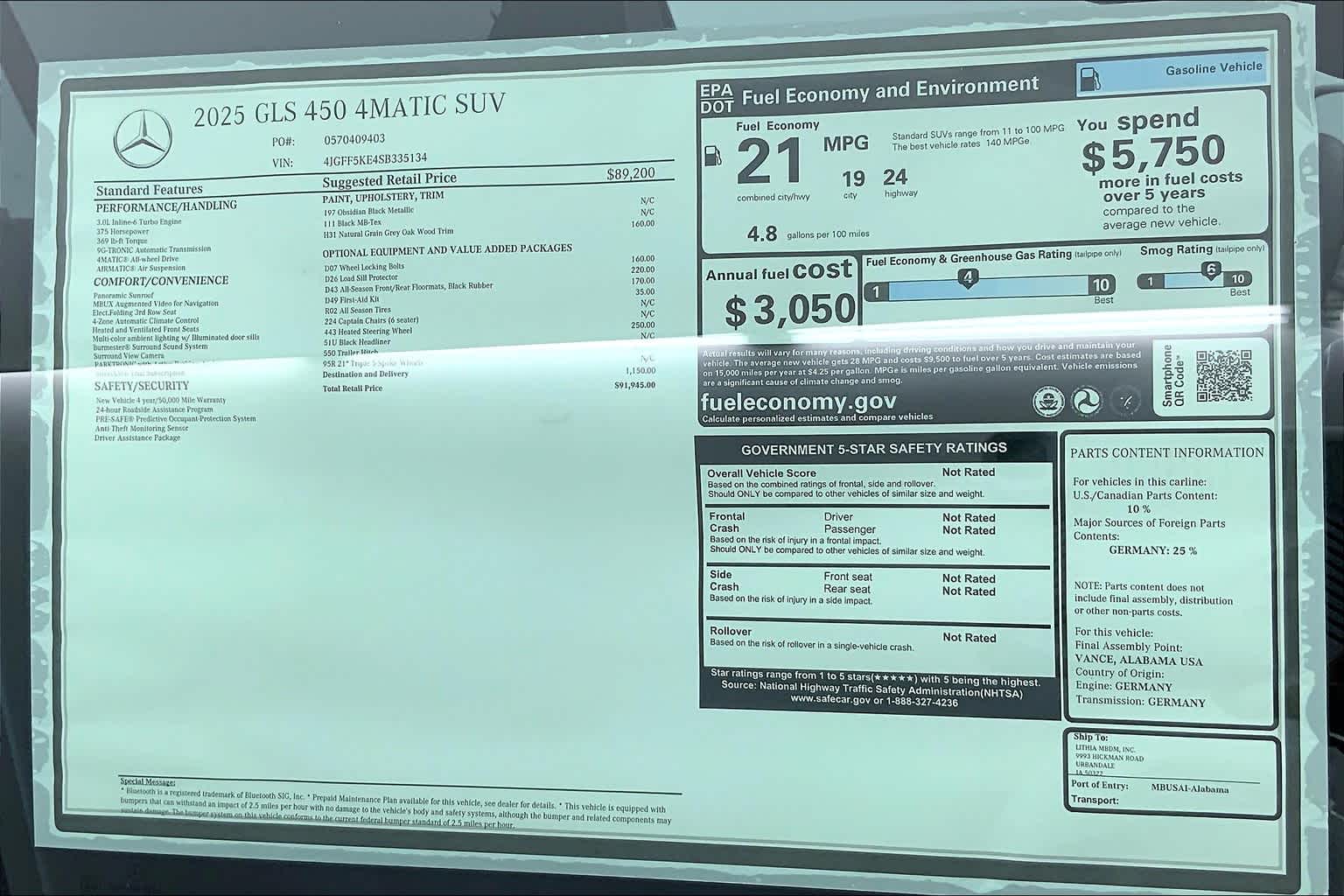 Thumbnail: 2025 Mercedes-Benz GLS - 25