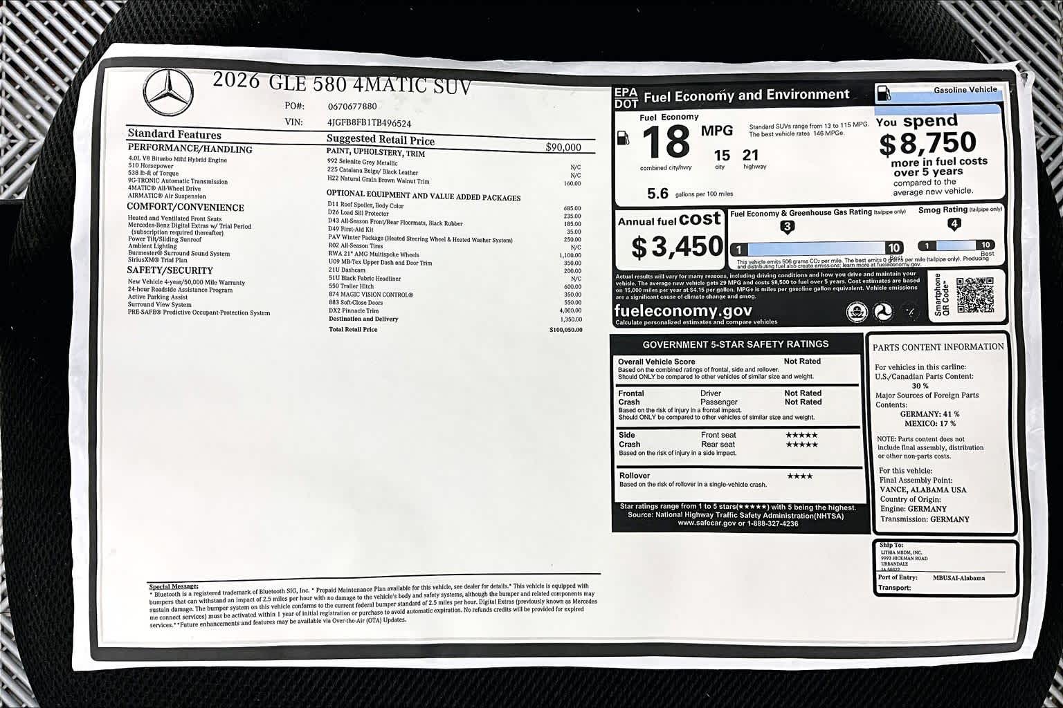 Thumbnail: 2026 Mercedes-Benz GLE - 26