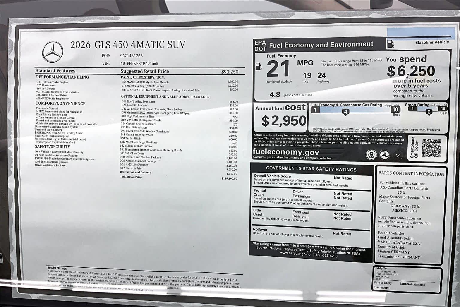 Thumbnail: 2026 Mercedes-Benz GLS - 26
