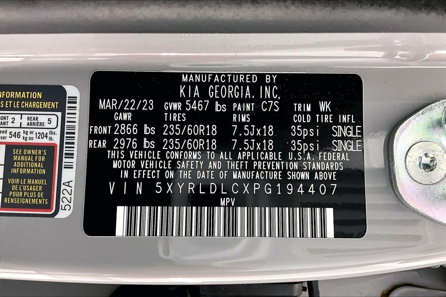 Thumbnail: 2023 Kia Sorento - 29