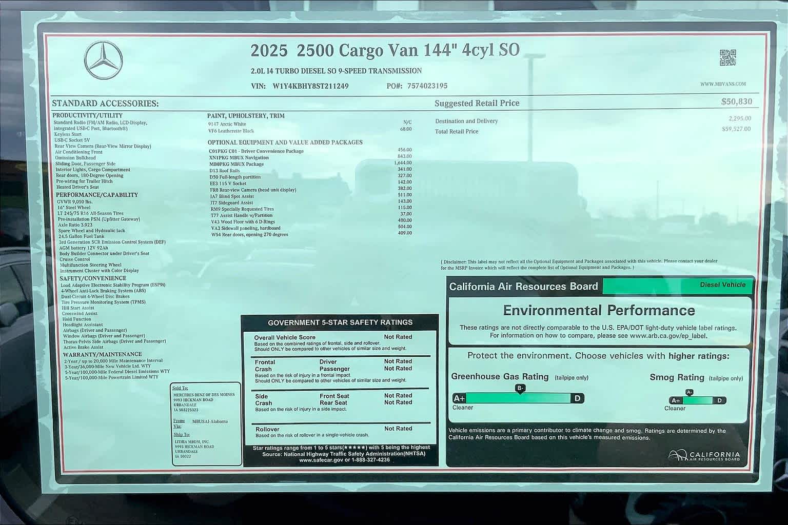 Thumbnail: 2025 Mercedes-Benz Sprinter - 25