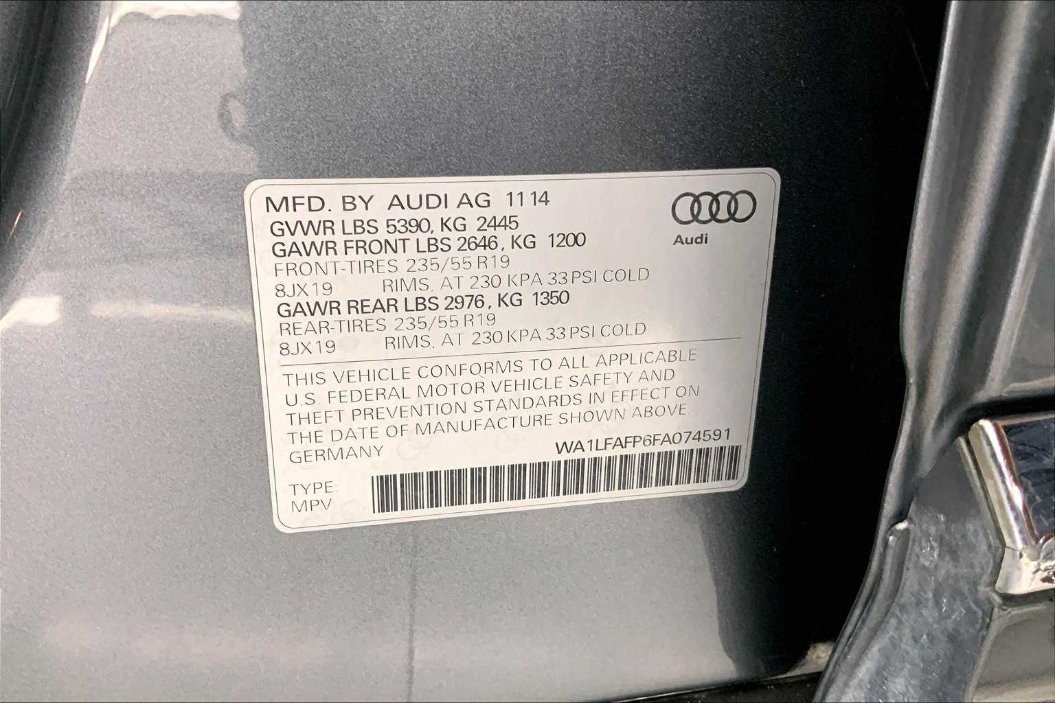 Thumbnail: 2015 Audi Q5 - 29