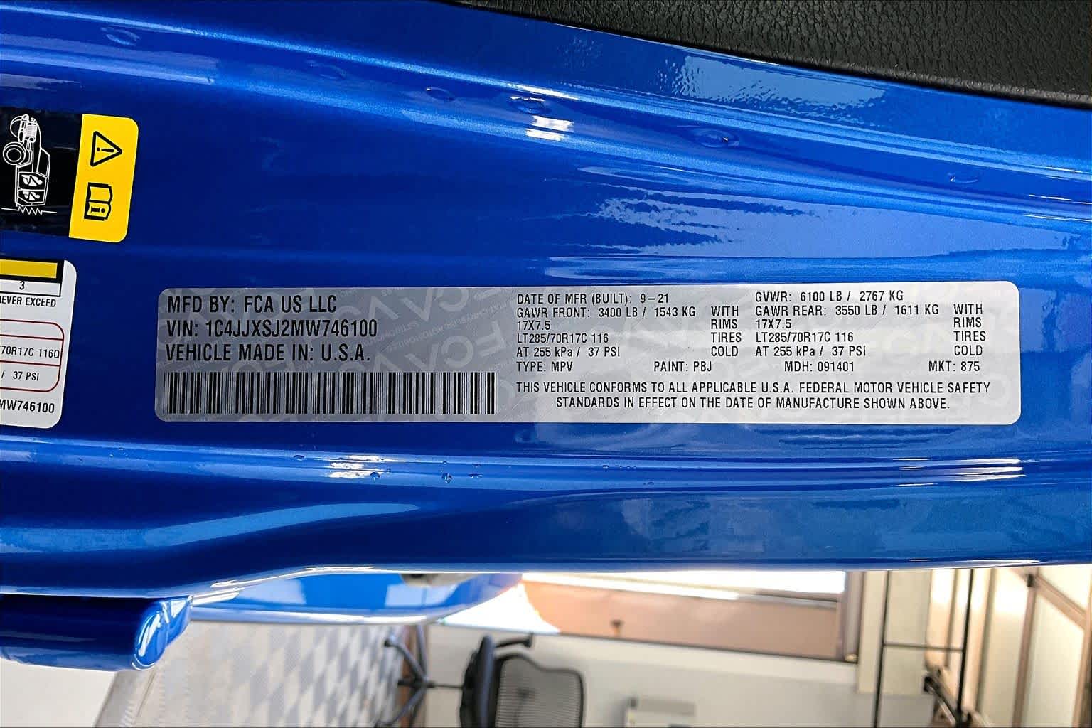 Thumbnail: 2021 Jeep Wrangler - 29