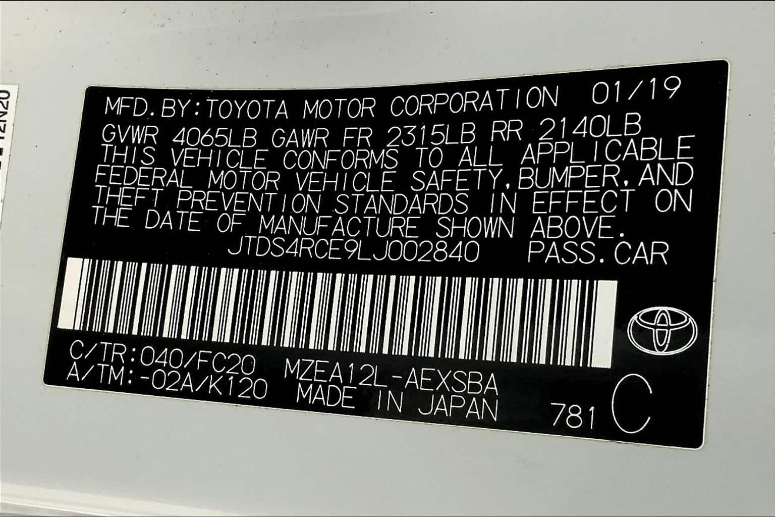 Thumbnail: 2020 Toyota Corolla - 20