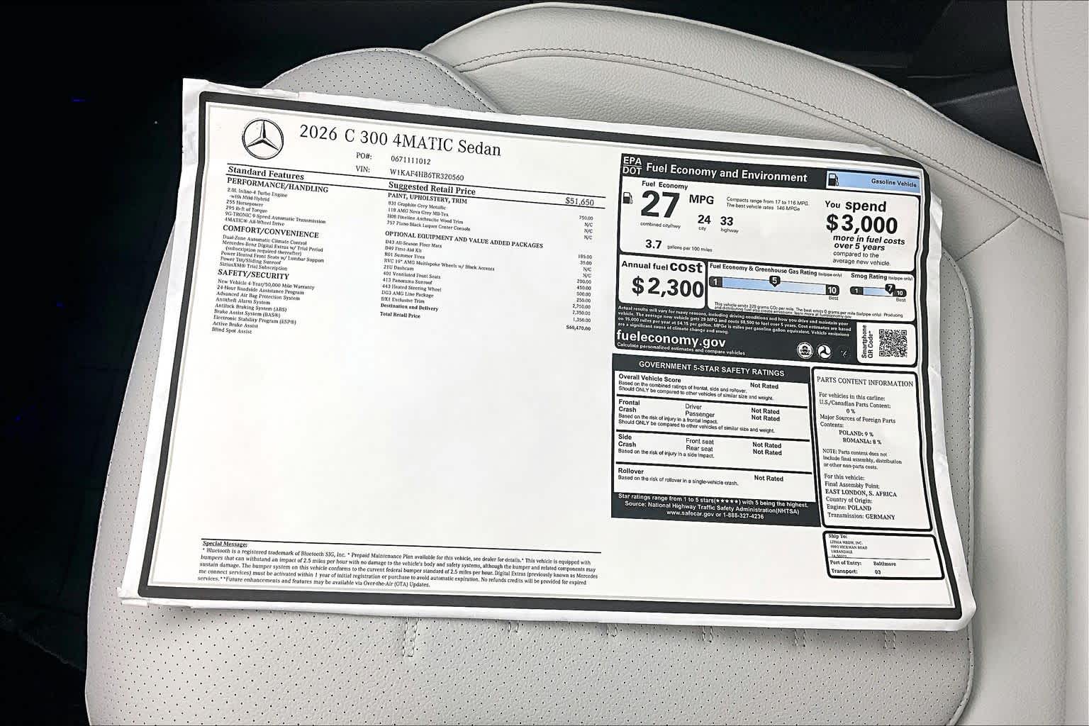 Thumbnail: 2026 Mercedes-Benz C-Class - 26