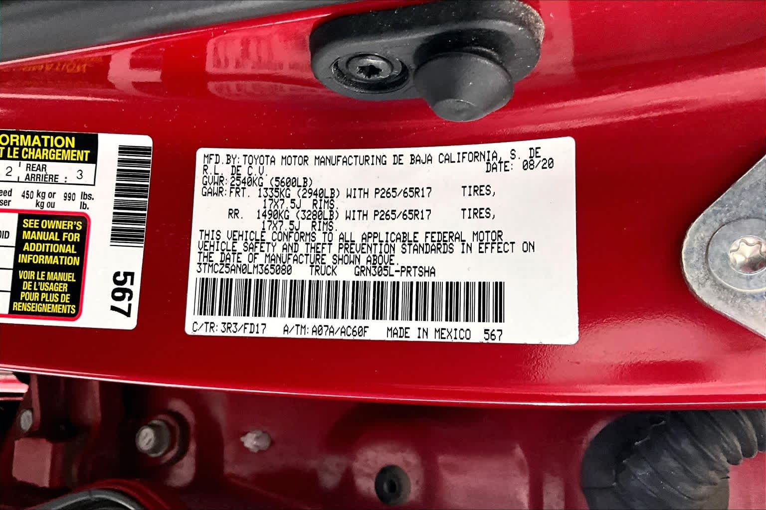 Thumbnail: 2020 Toyota Tacoma - 27