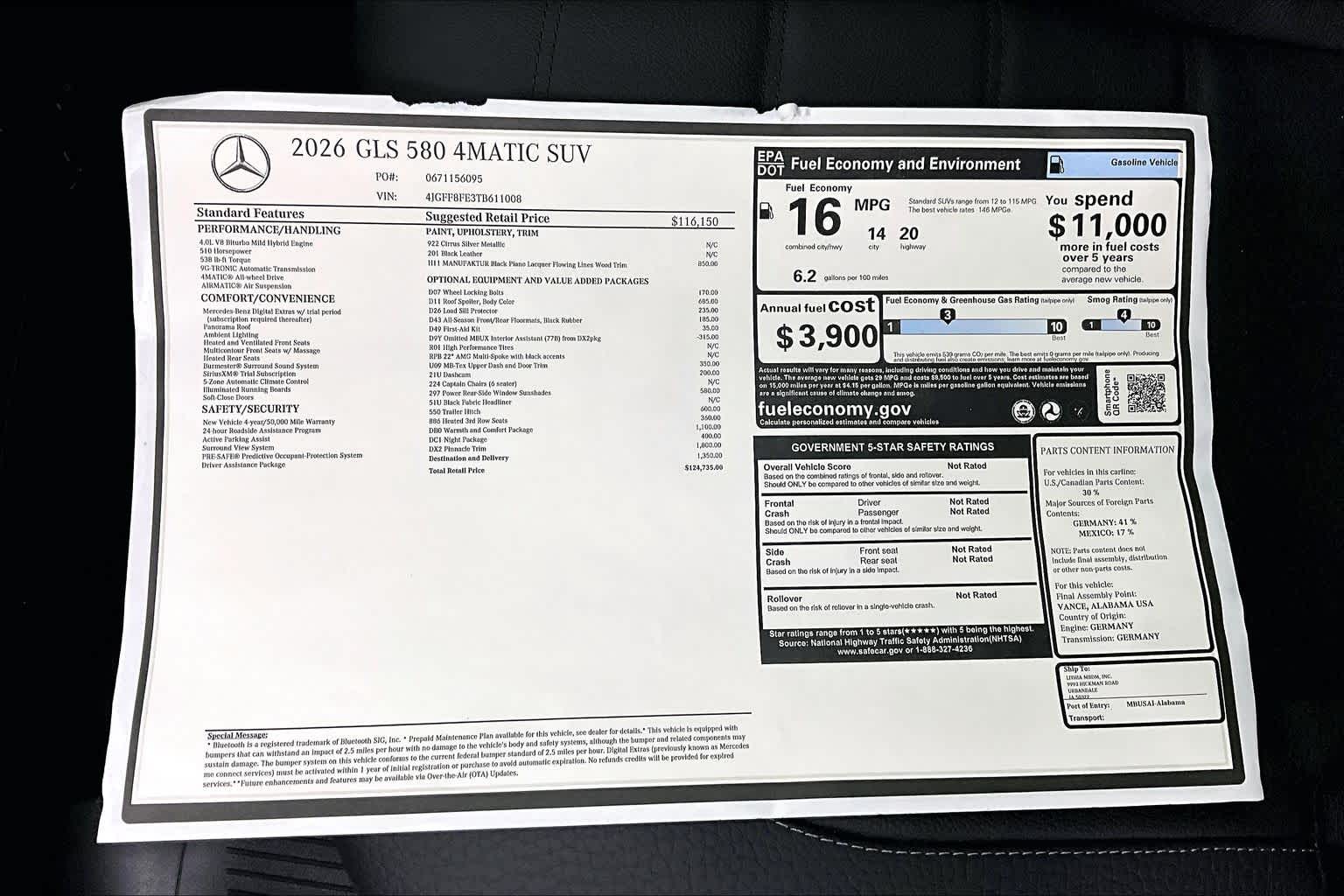 Thumbnail: 2026 Mercedes-Benz GLS - 26