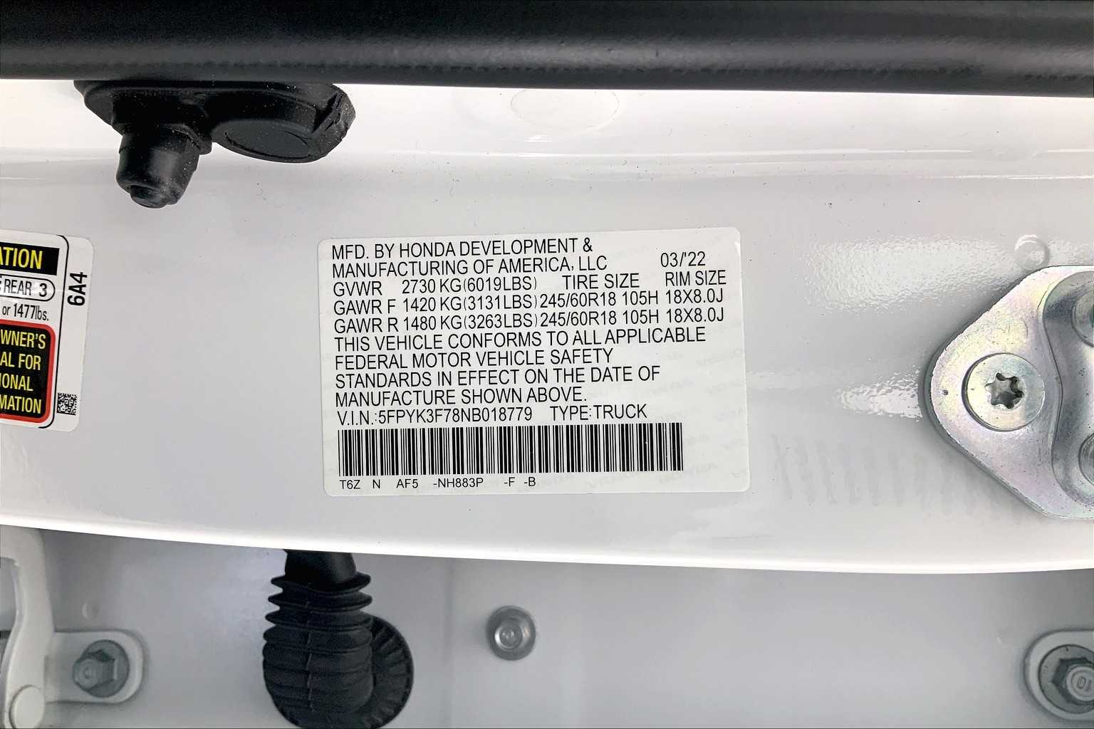 Thumbnail: 2022 Honda Ridgeline - 30