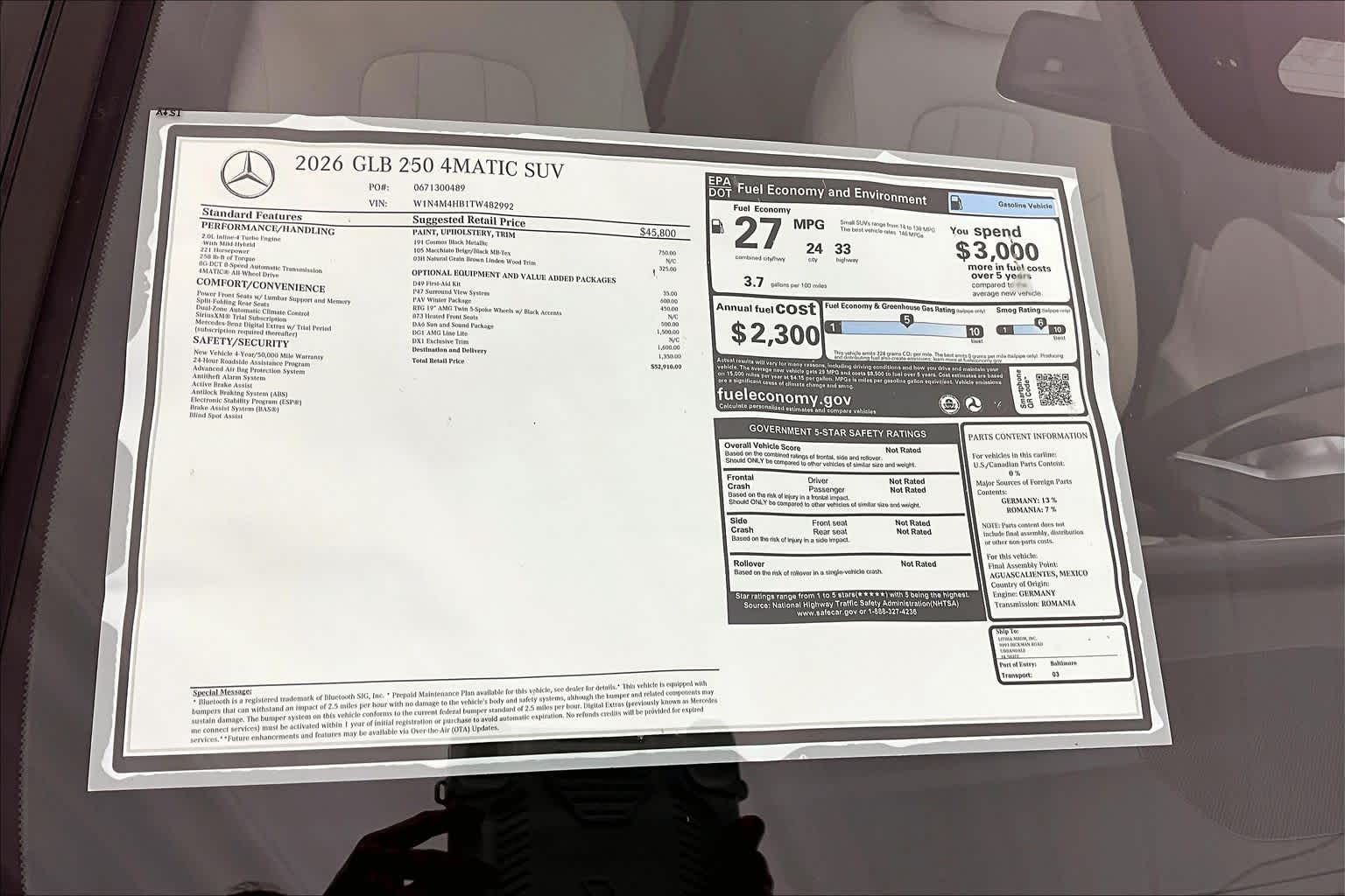 Thumbnail: 2026 Mercedes-Benz GLB - 24