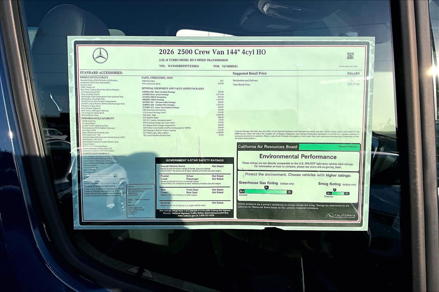 Thumbnail: 2026 Mercedes-Benz Sprinter - 25