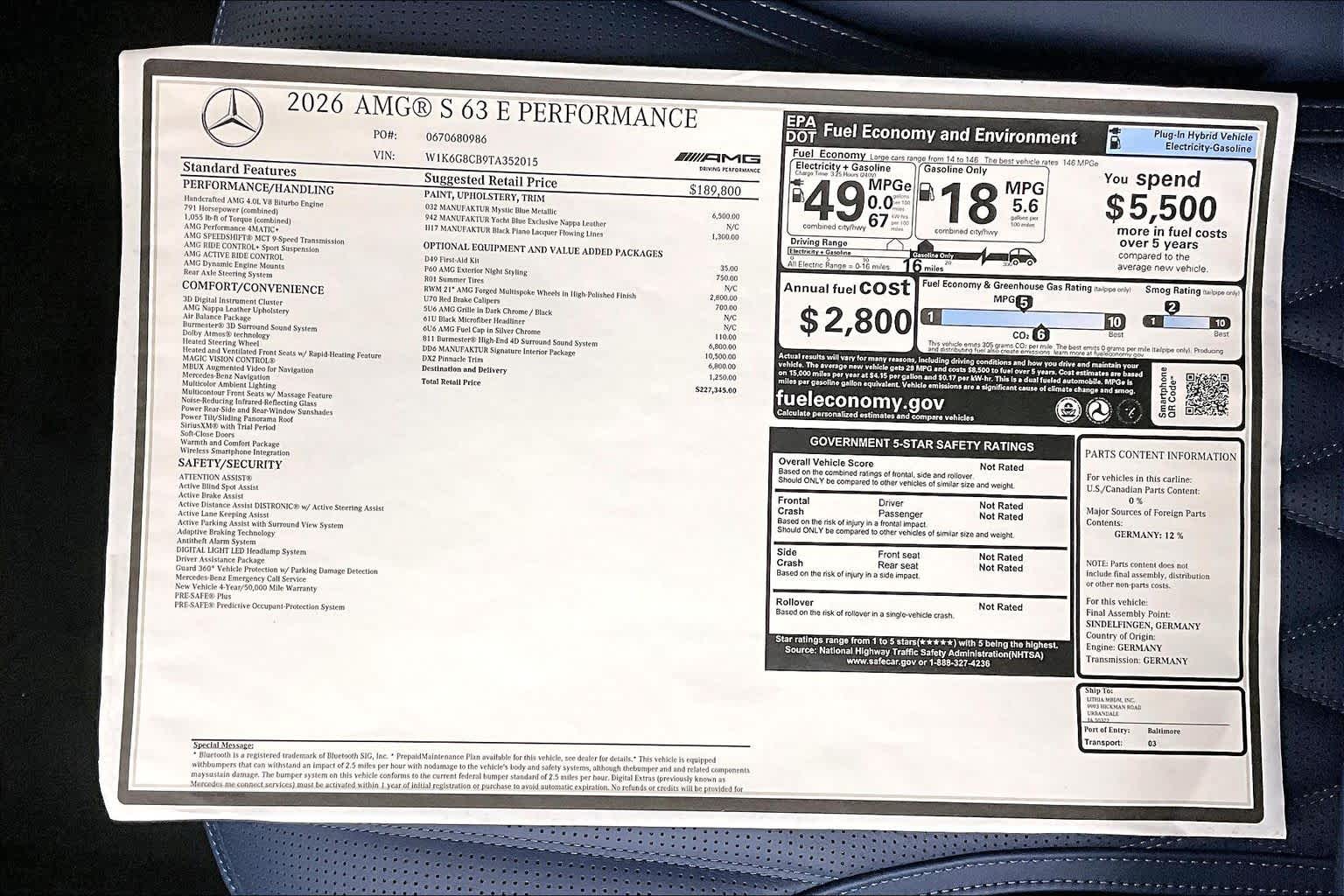 Thumbnail: 2026 Mercedes-Benz S-Class - 26