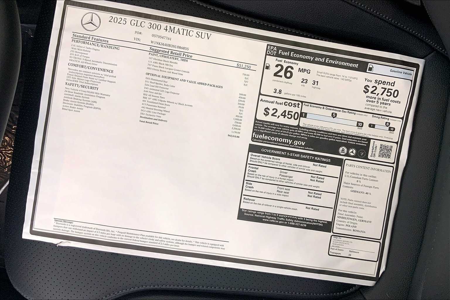 Thumbnail: 2025 Mercedes-Benz GLC - 26