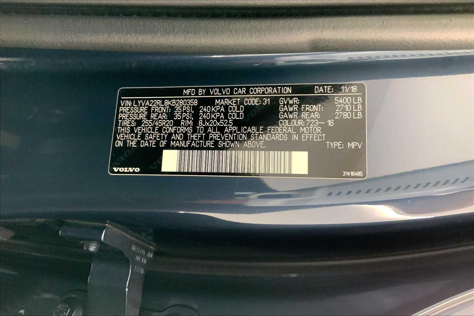 Thumbnail: 2019 Volvo XC60 - 29