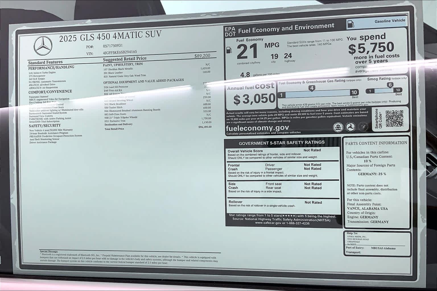 Thumbnail: 2025 Mercedes-Benz GLS - 25