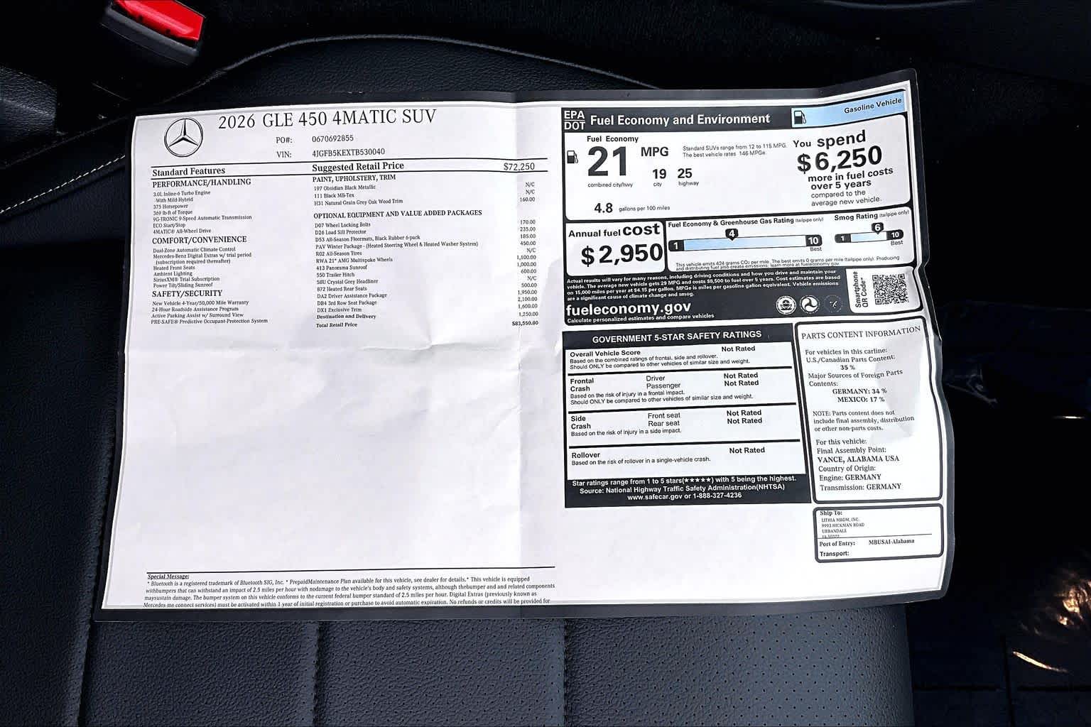 Thumbnail: 2026 Mercedes-Benz GLE - 25