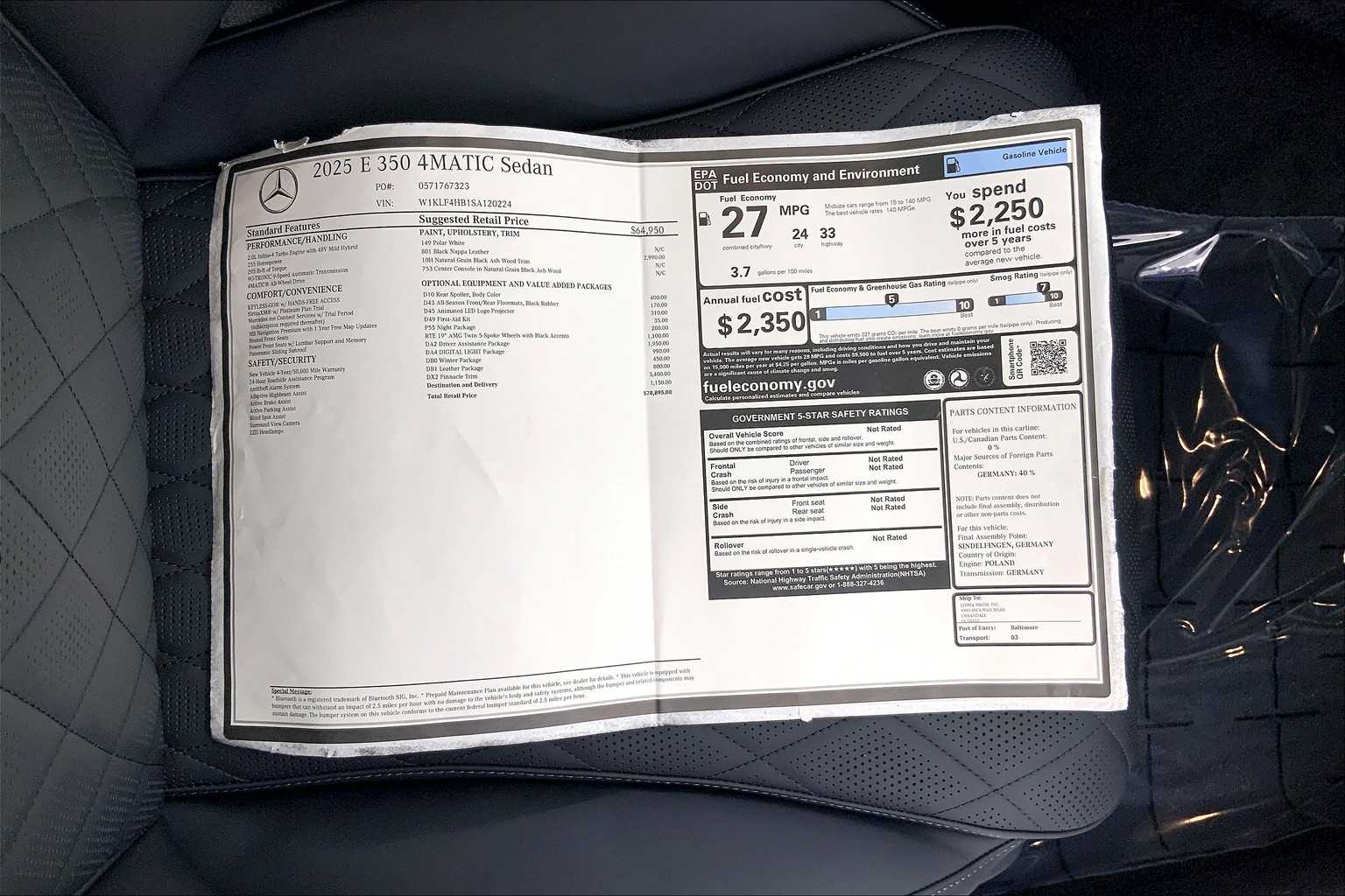 Thumbnail: 2025 Mercedes-Benz E-Class - 26