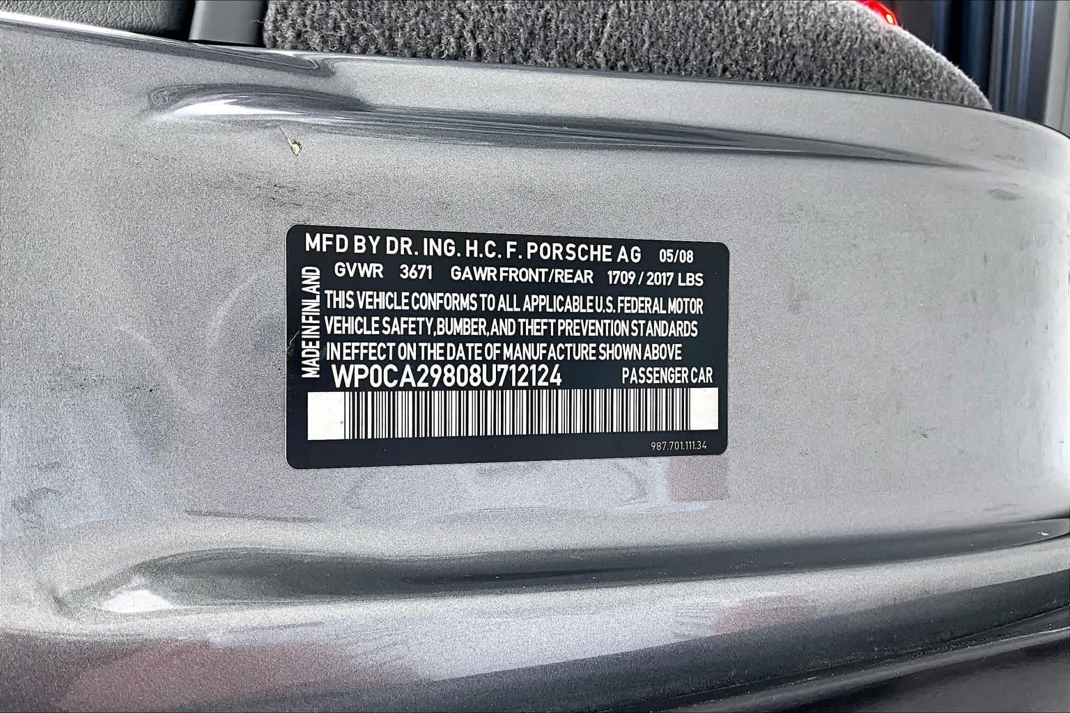 Thumbnail: 2008 Porsche Boxster - 29