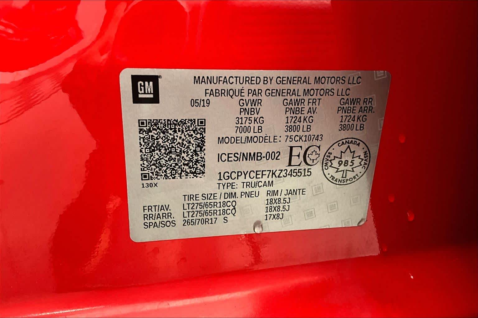 Thumbnail: 2019 Chevrolet Silverado 1500 - 29