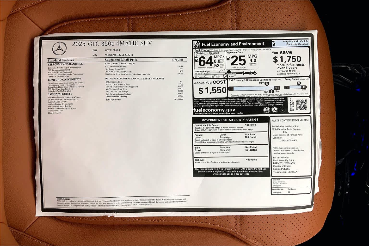 Thumbnail: 2025 Mercedes-Benz GLC - 26