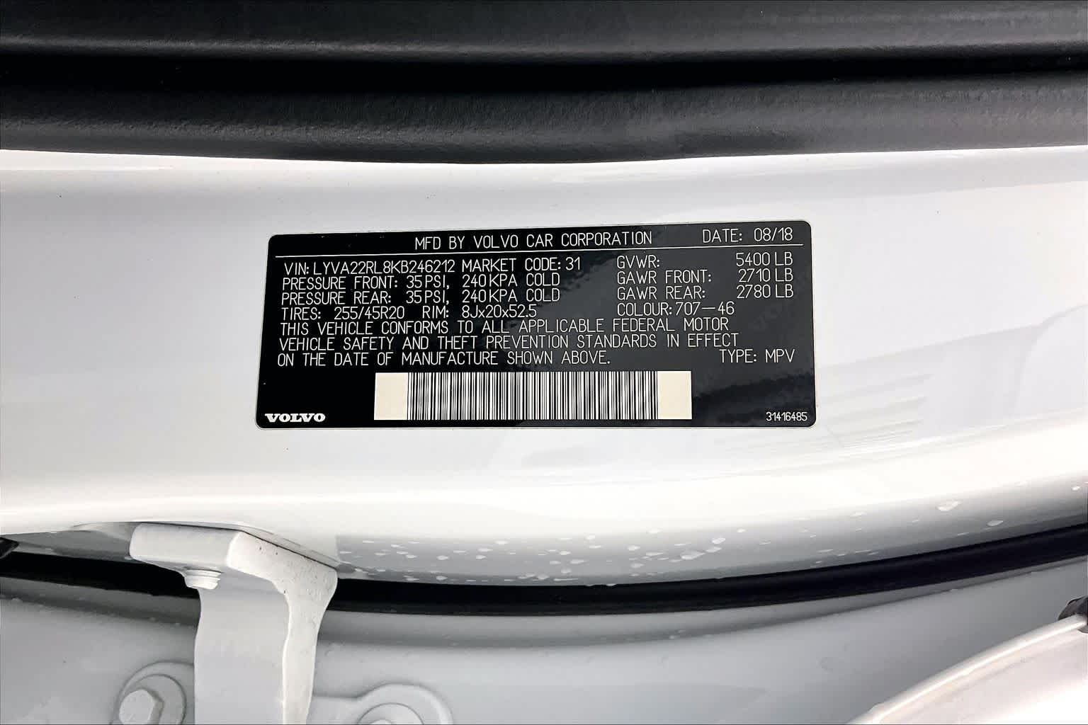 Thumbnail: 2019 Volvo XC60 - 29