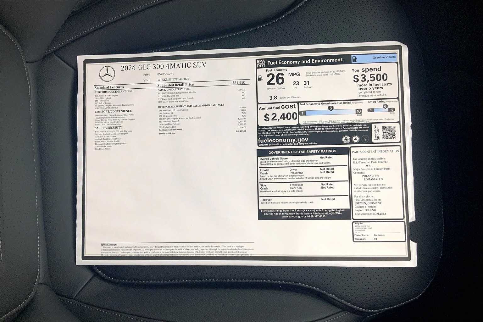 Thumbnail: 2026 Mercedes-Benz GLC - 26