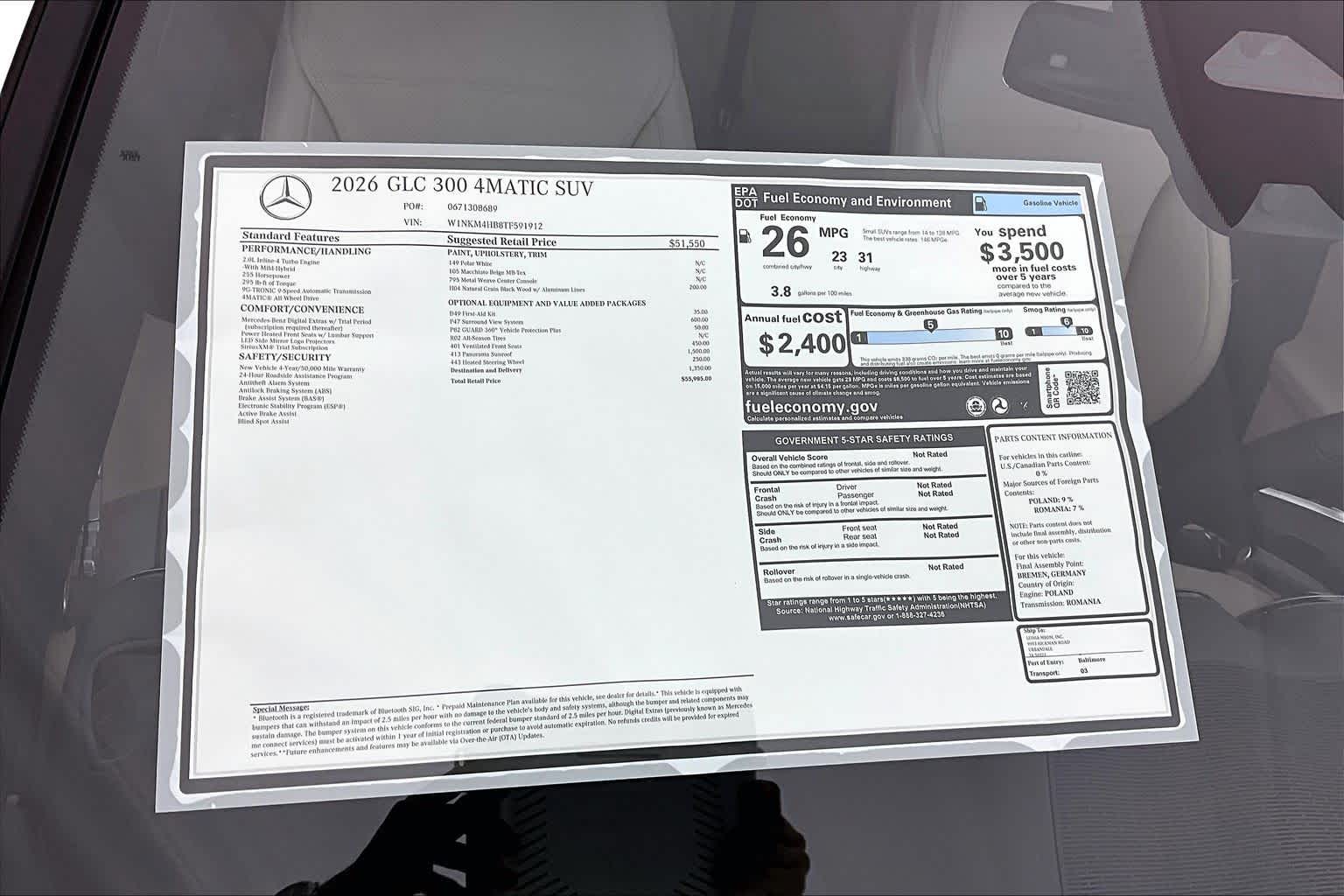 Thumbnail: 2026 Mercedes-Benz GLC - 25