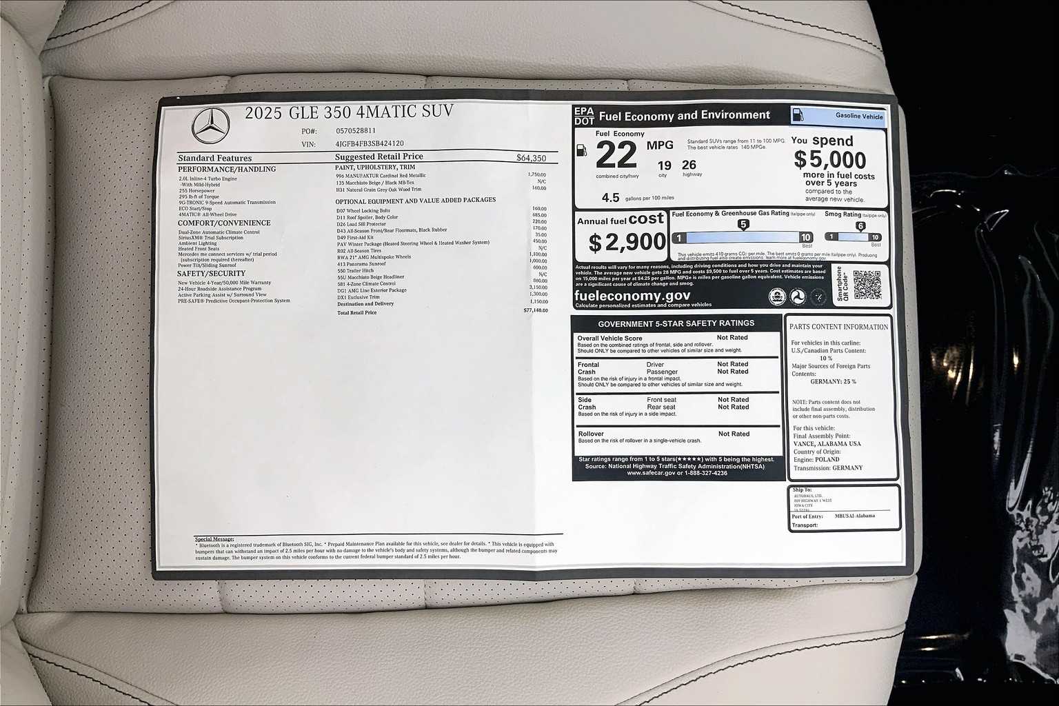 Thumbnail: 2025 Mercedes-Benz GLE - 26