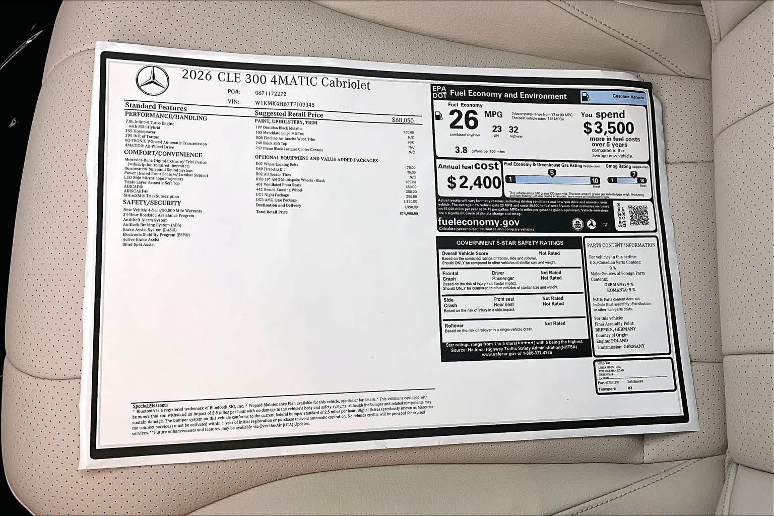 Thumbnail: 2026 Mercedes-Benz CLE - 26