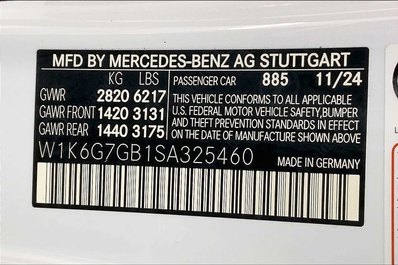 2025 Mercedes-Benz S-Class S 580 25