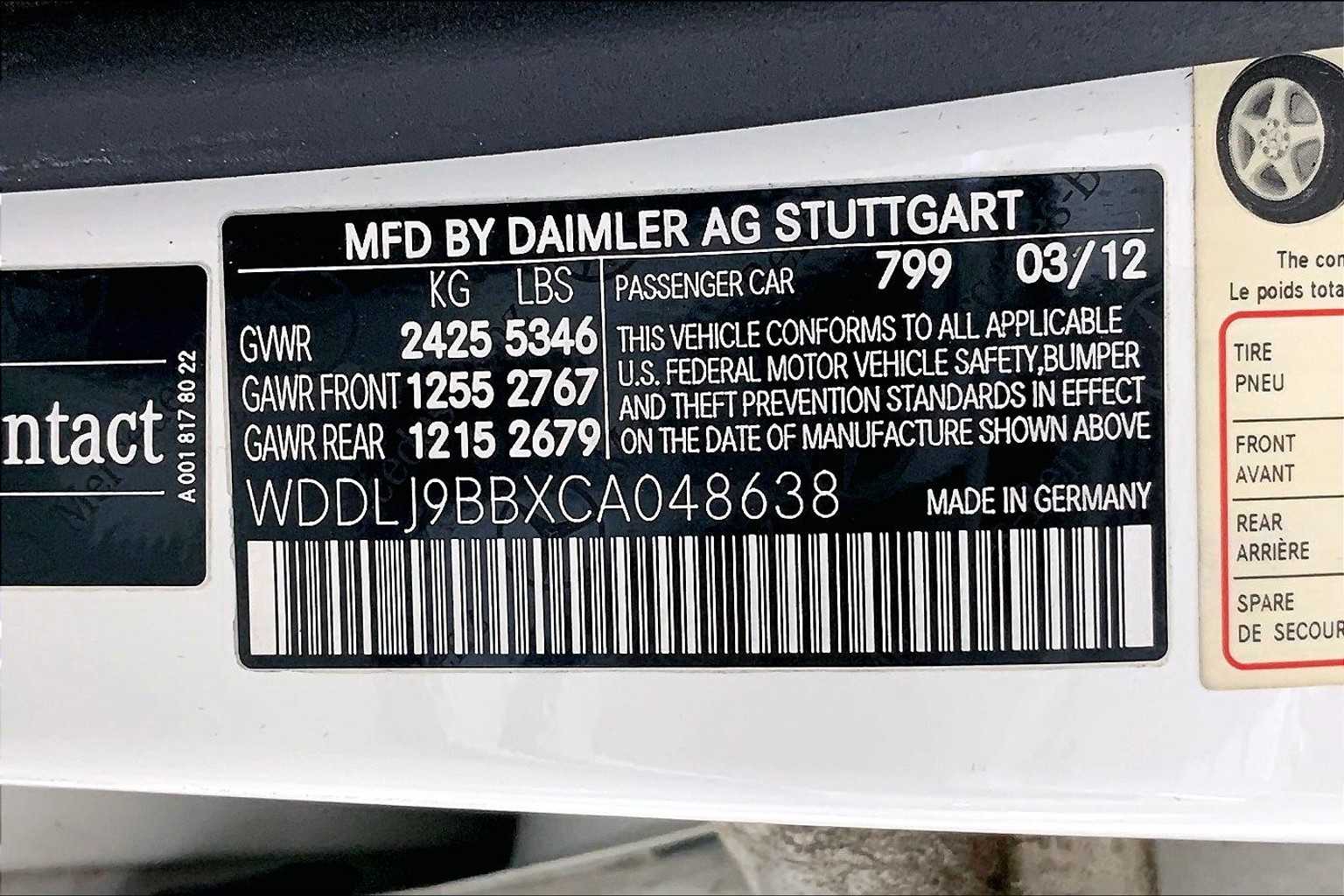 Thumbnail: 2012 Mercedes-Benz CLS - 30