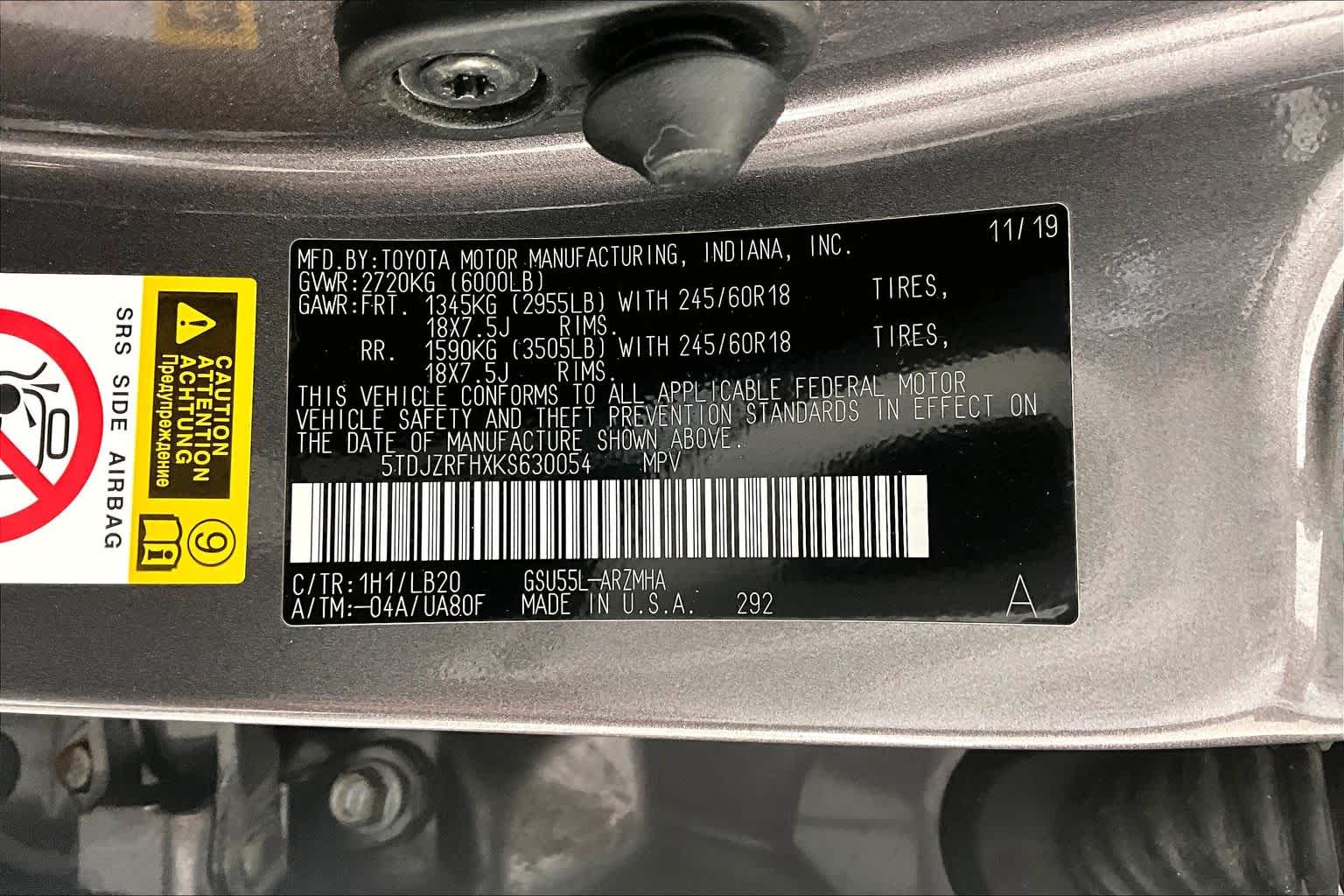 Thumbnail: 2019 Toyota Highlander - 30