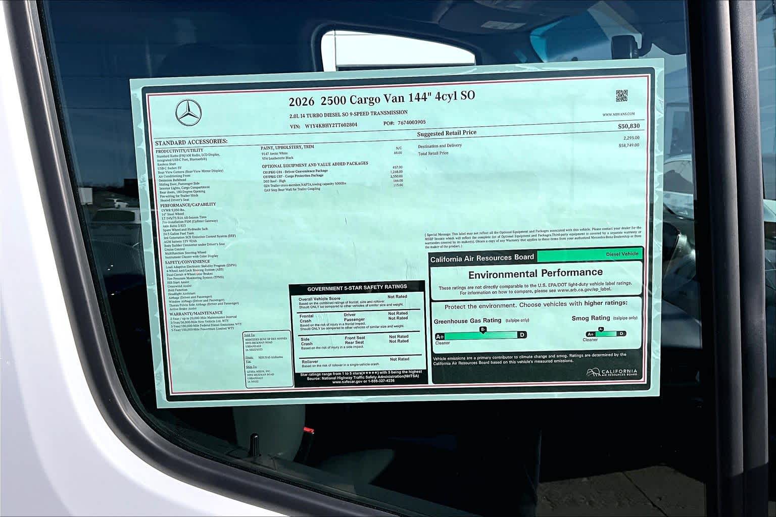 Thumbnail: 2026 Mercedes-Benz Sprinter - 25