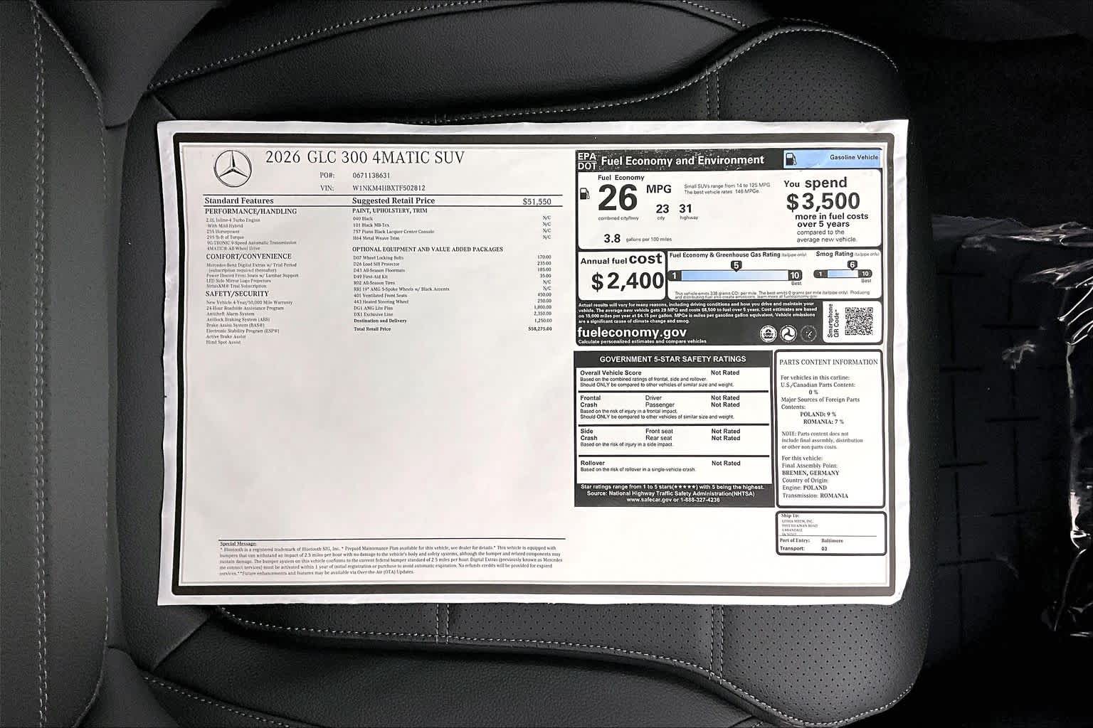 Thumbnail: 2026 Mercedes-Benz GLC - 26