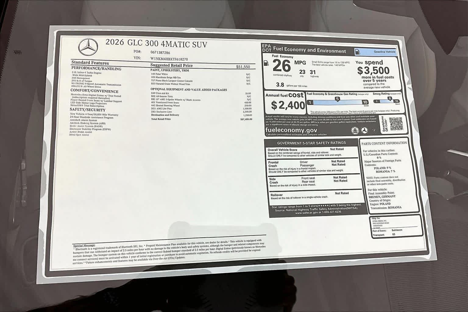 Thumbnail: 2026 Mercedes-Benz GLC - 24