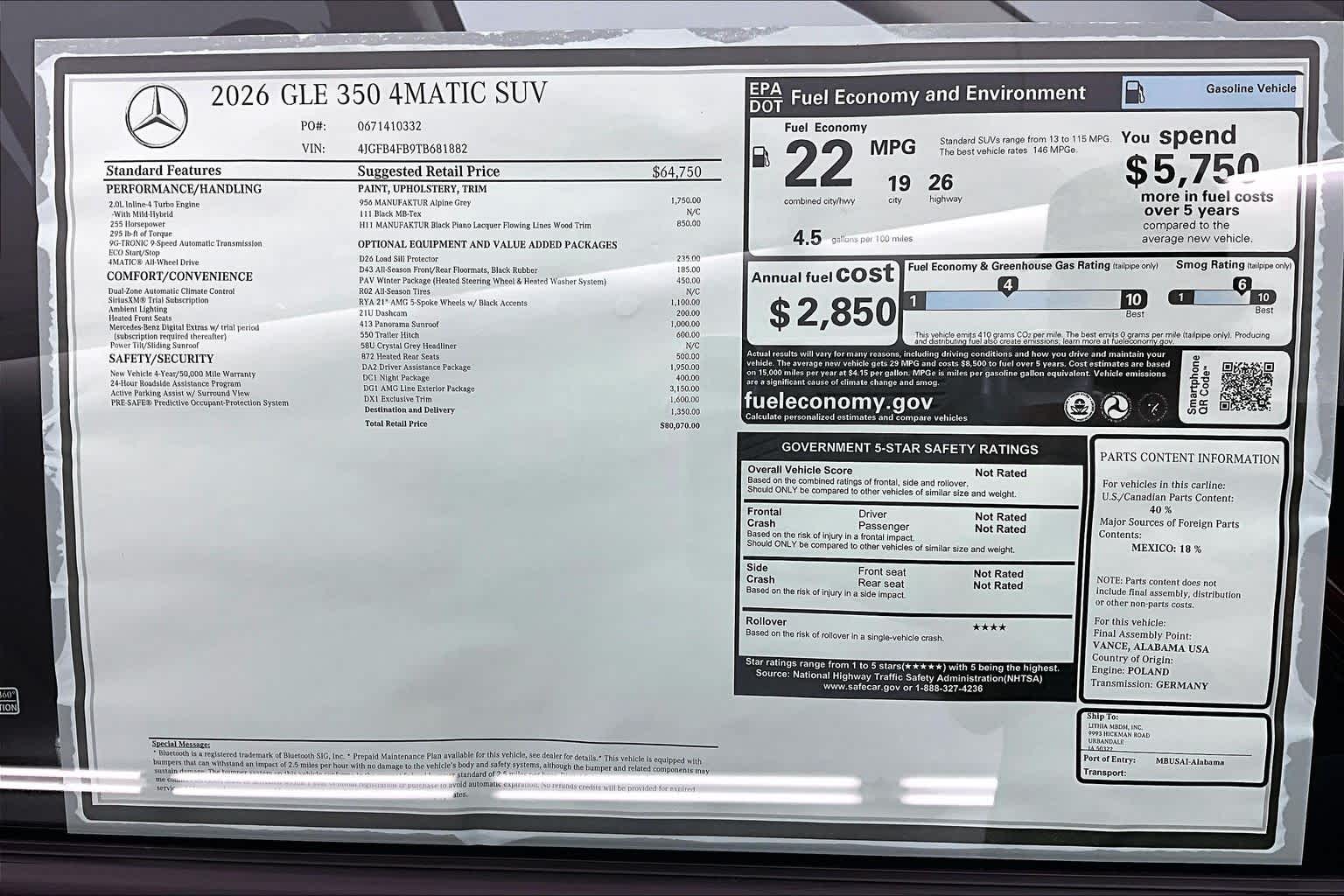 Thumbnail: 2026 Mercedes-Benz GLE - 26