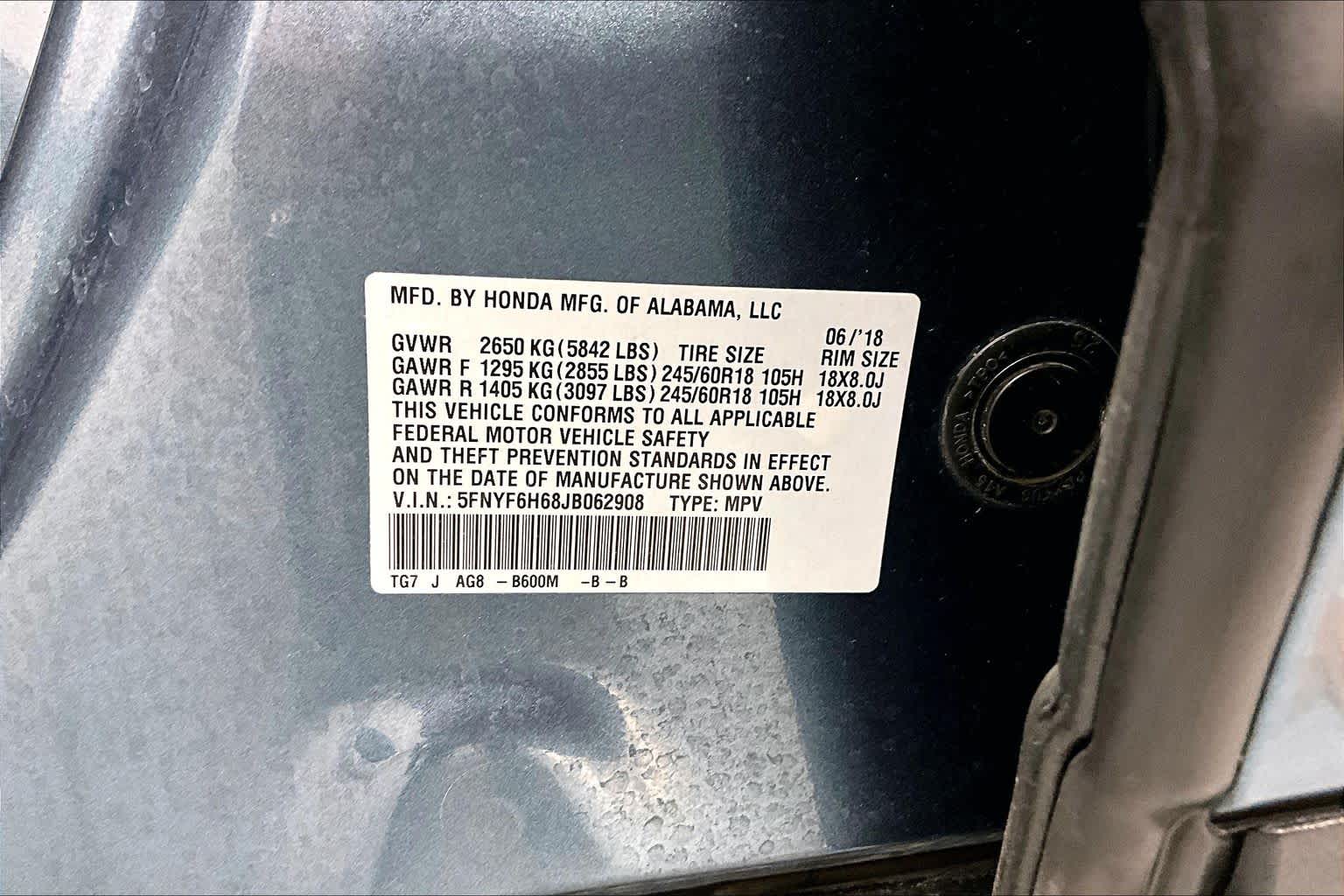 Thumbnail: 2018 Honda Pilot - 28