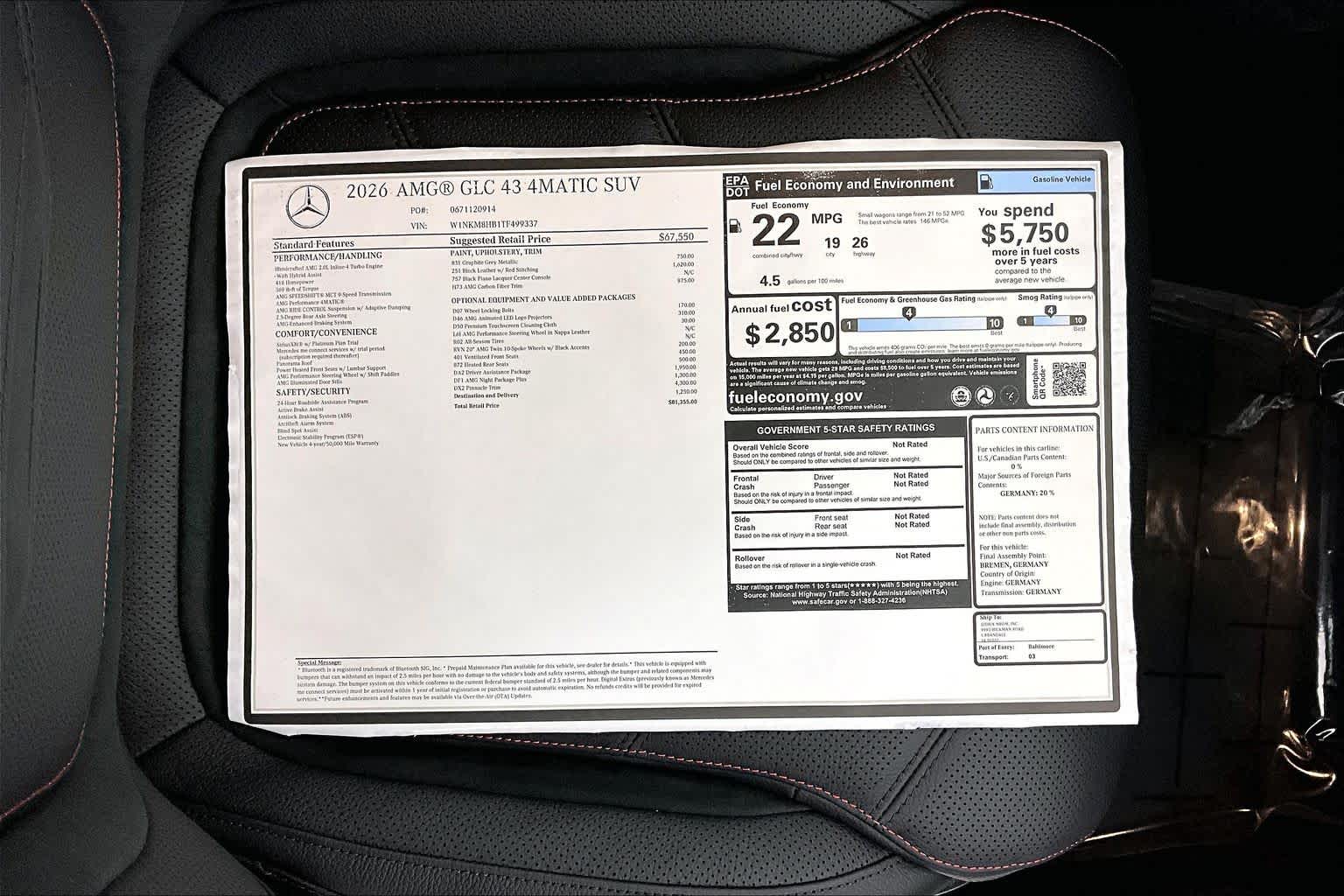 Thumbnail: 2026 Mercedes-Benz GLC - 26