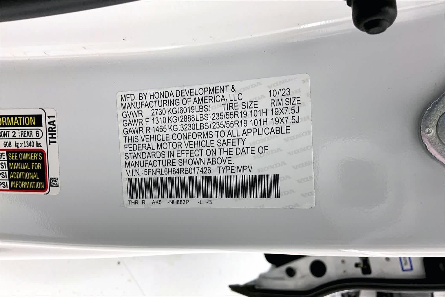 Thumbnail: 2024 Honda Odyssey - 29