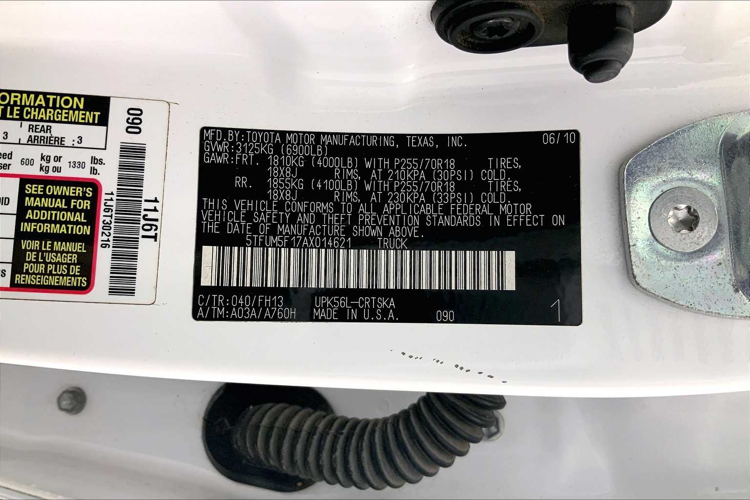 Thumbnail: 2010 Toyota Tundra - 26