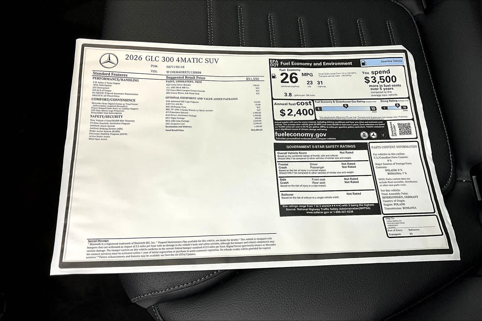 Thumbnail: 2026 Mercedes-Benz GLC - 26