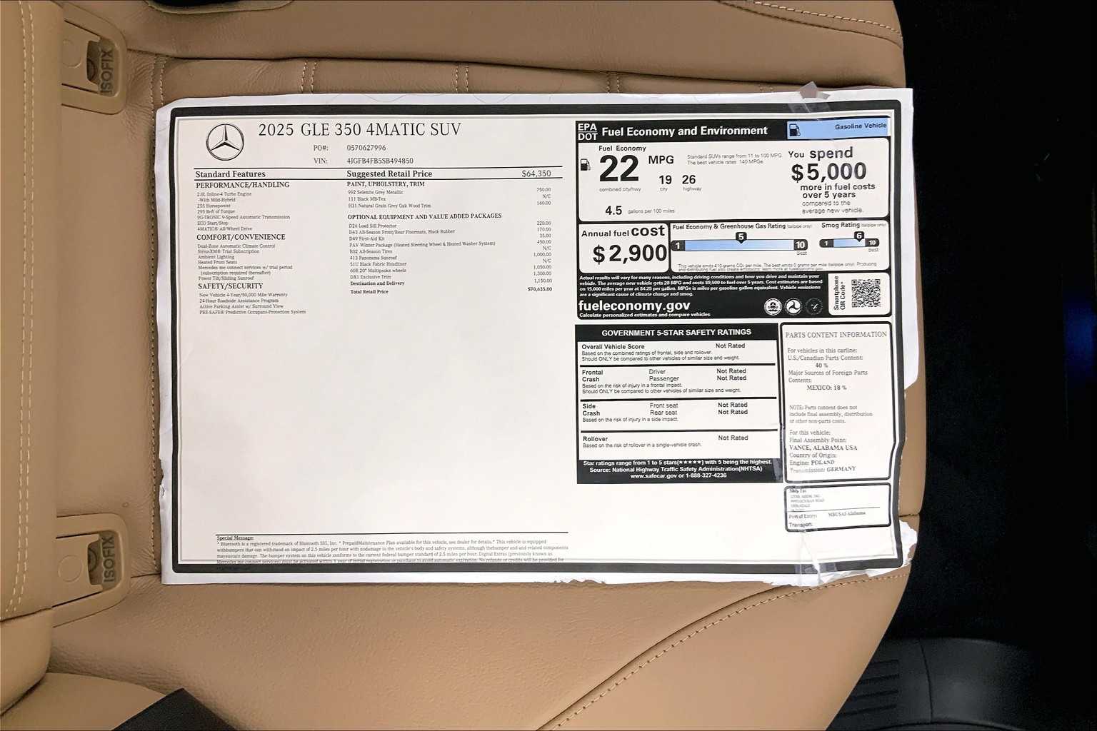 Thumbnail: 2026 Mercedes-Benz GLE - 26