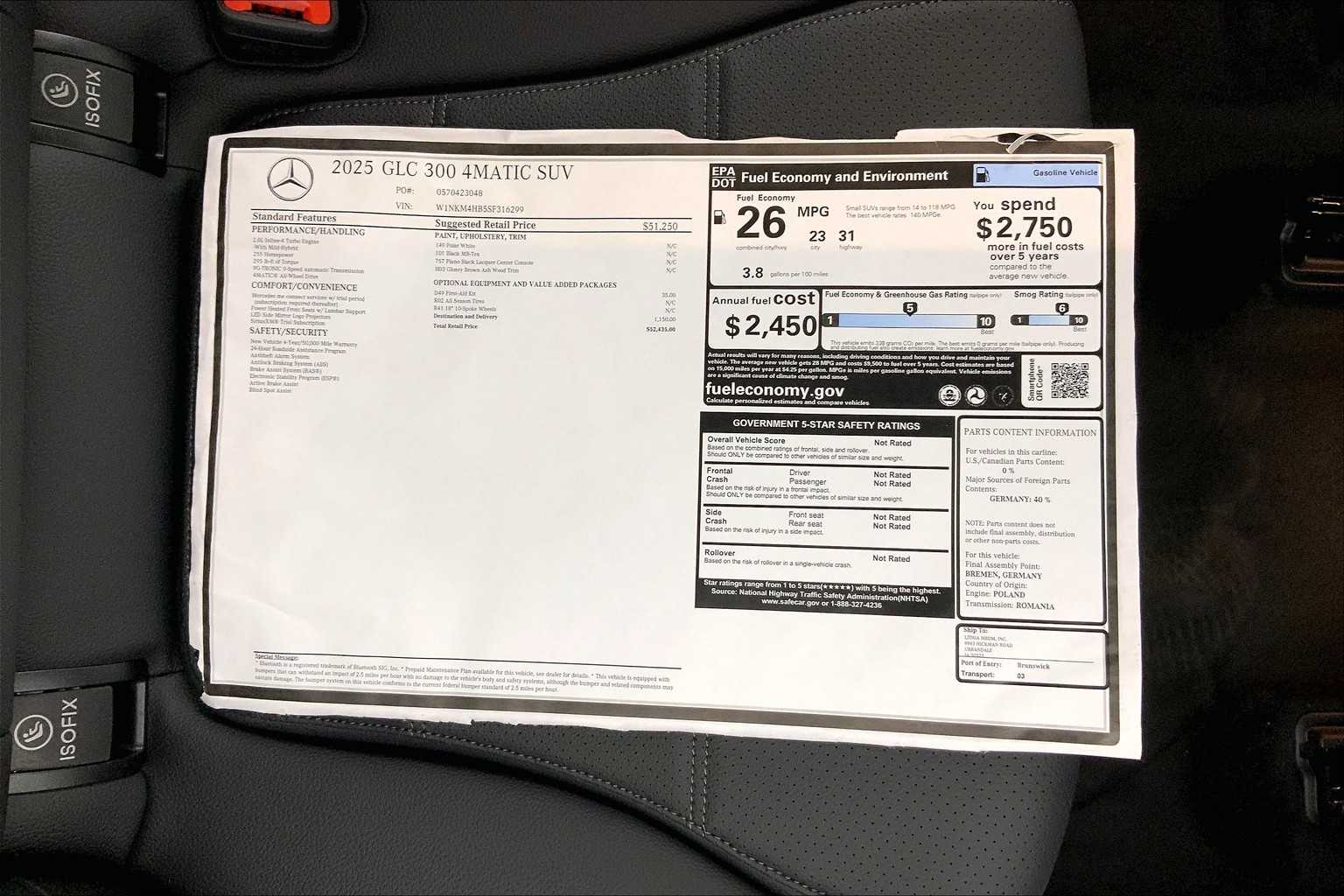 Thumbnail: 2025 Mercedes-Benz GLC - 26