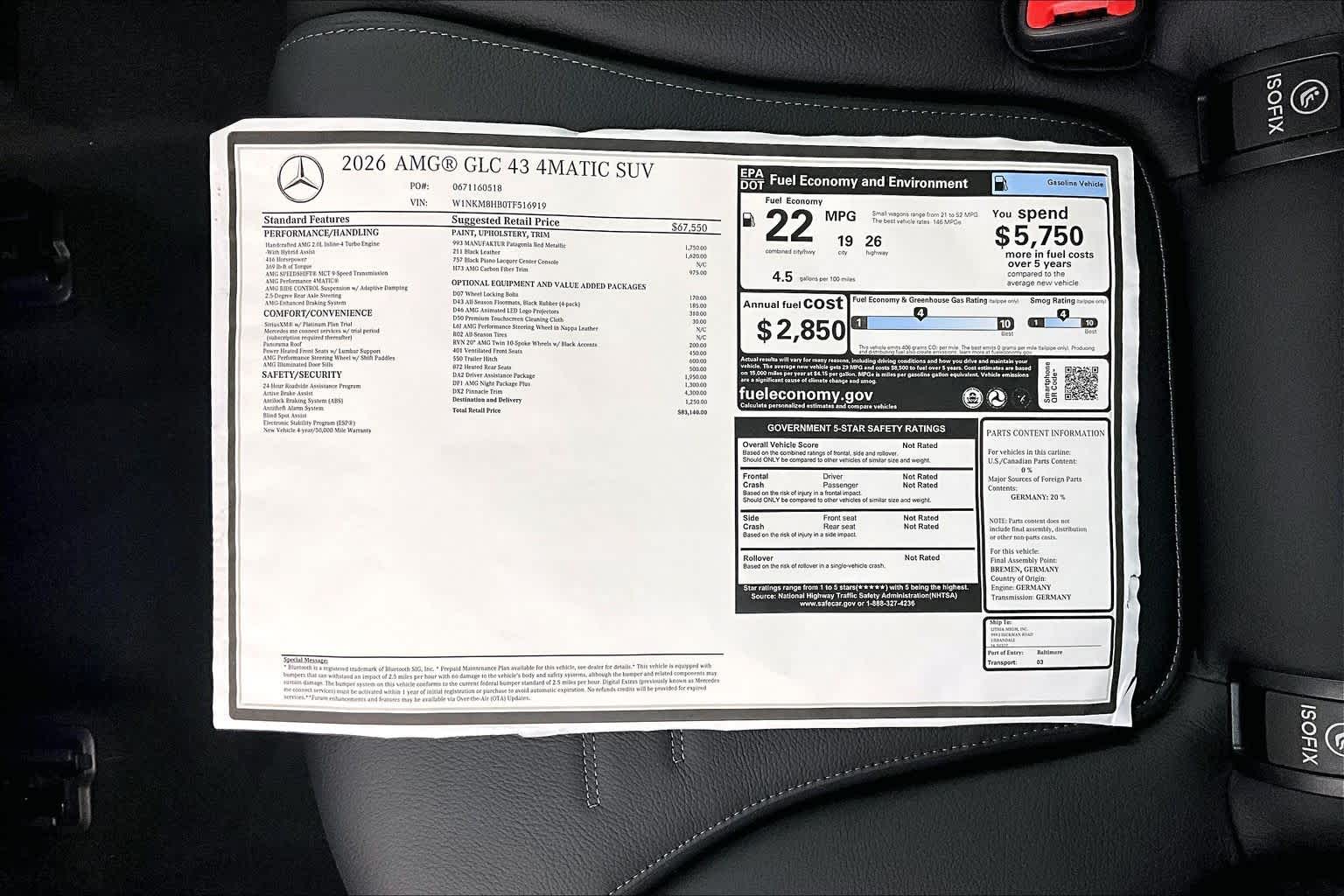 Thumbnail: 2026 Mercedes-Benz GLC - 26