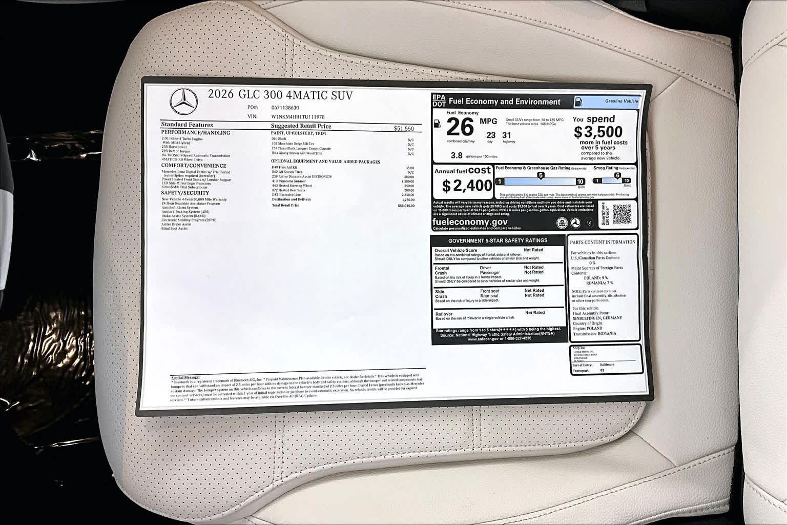 Thumbnail: 2026 Mercedes-Benz GLC - 26