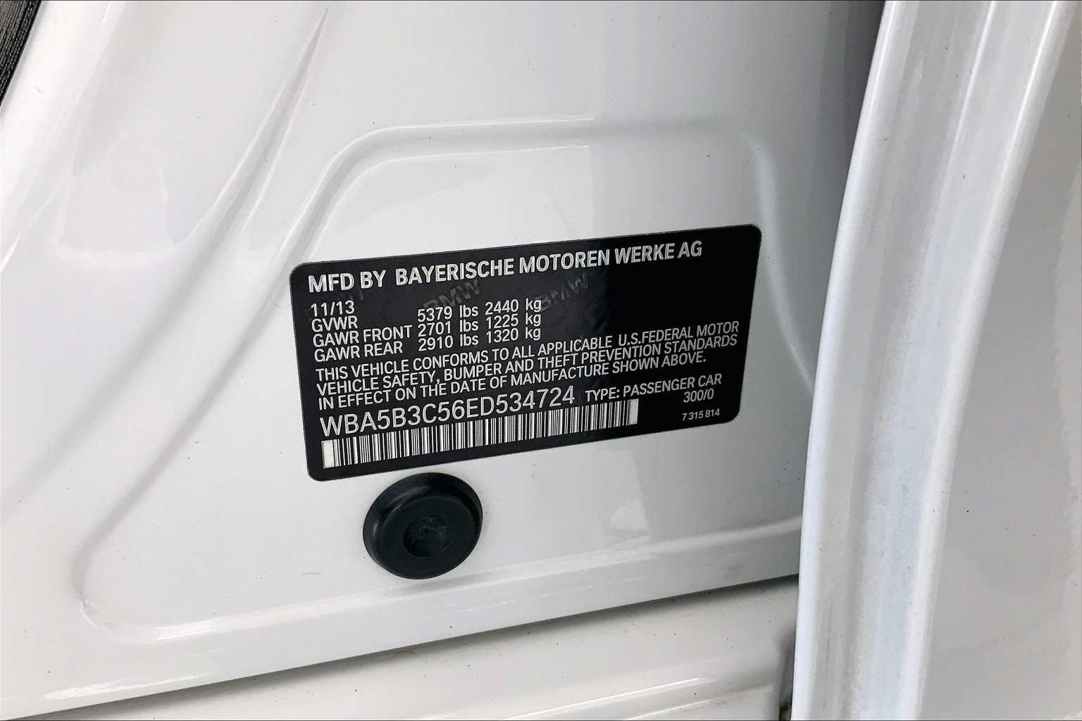 2014 BMW 5 Series 535i xDrive 30