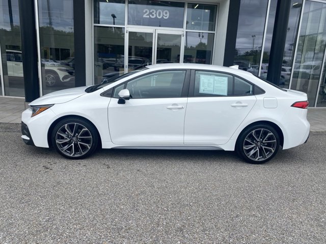 Used 2021 Toyota Corolla SE with VIN 5YFS4MCE0MP062361 for sale in Dothan, AL